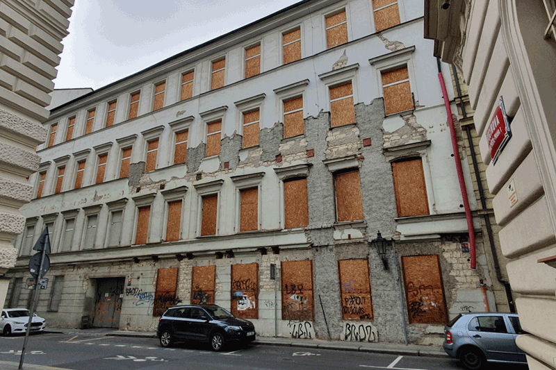 činžovní dům, ul. Divadelní, Praha 1