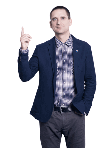 Realitní makléř Michal Hruška